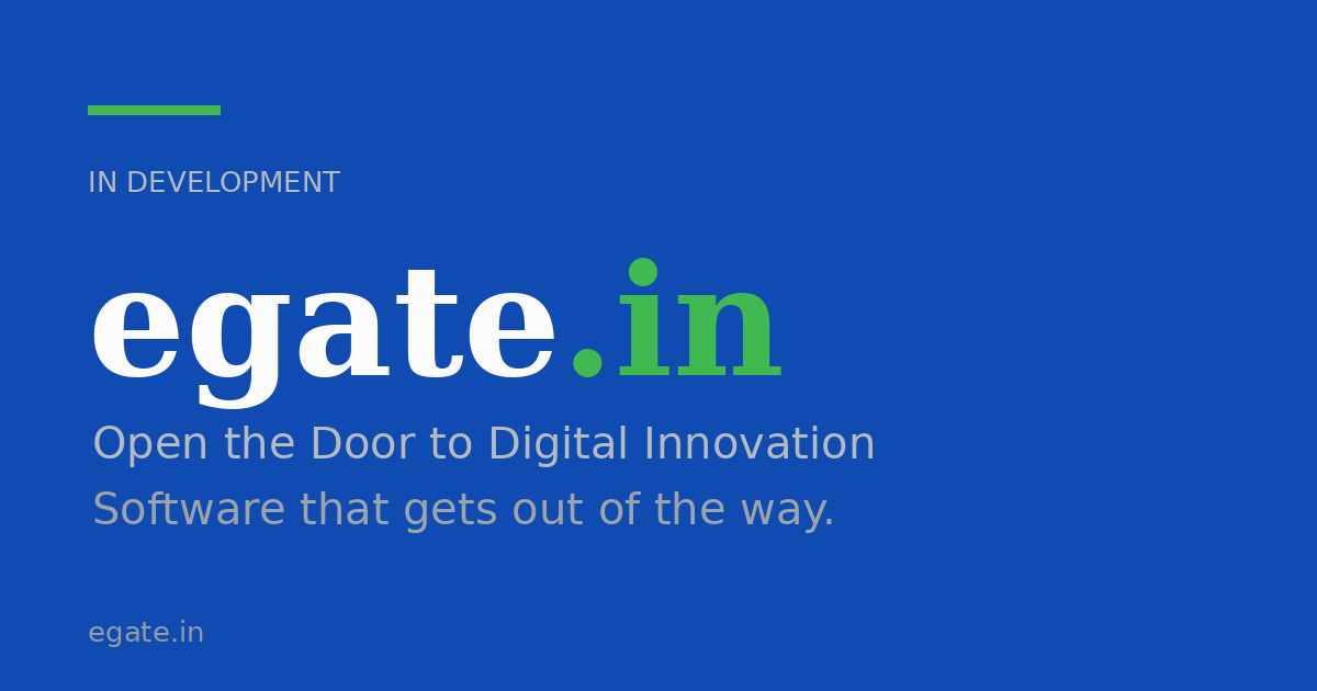 Link preview image for egate.in